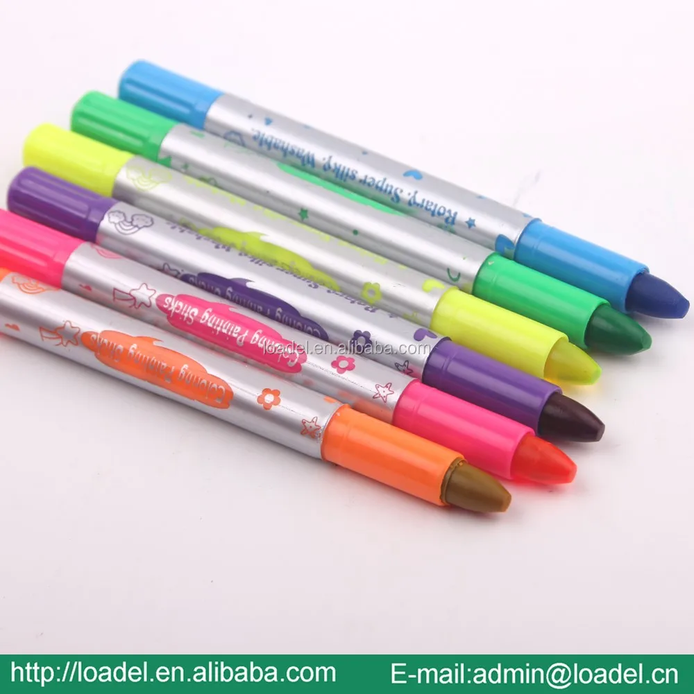 High Quality 6pcs Twist Highlighter Crayon Buy Highlighter Crayon