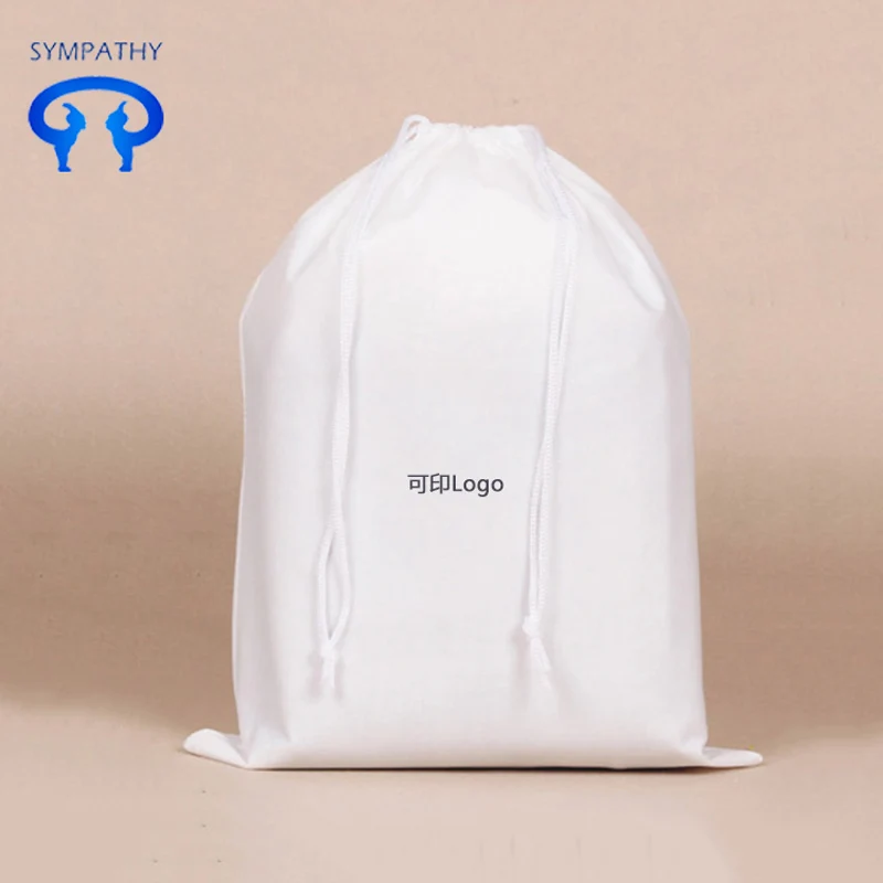

Printed Poly Cotton Drawstring bags , Macrame Drawstring bags , Fabric cotton Bag
