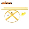 Adjustable from 1.5m to 2.5m electric lead stand with large circular bottom