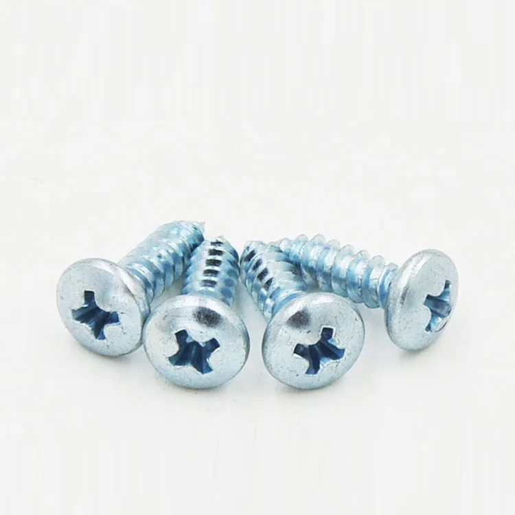 
Self-tapping screw for pan head with cross groove in metric stainless steel 