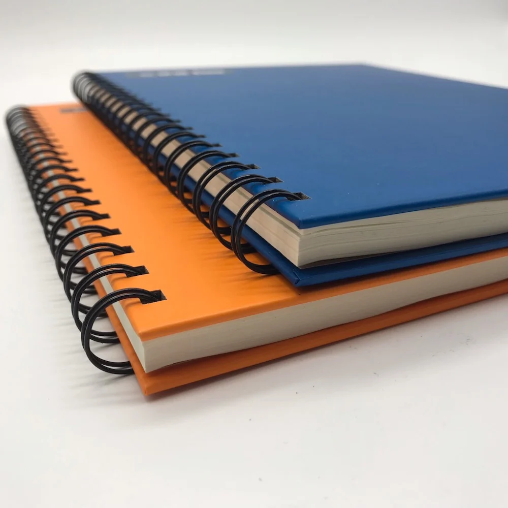 花式皮革规划师组织者螺旋笔记本