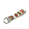 Elastic short keys lanyard strap for keys