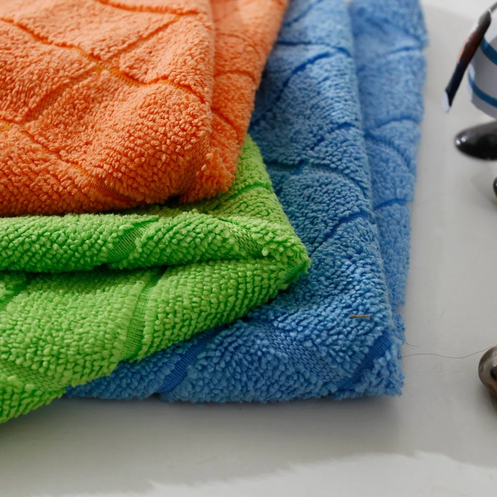 工厂供应软魔术吸水剂表清洁布厨房超细纤维干燥毛巾