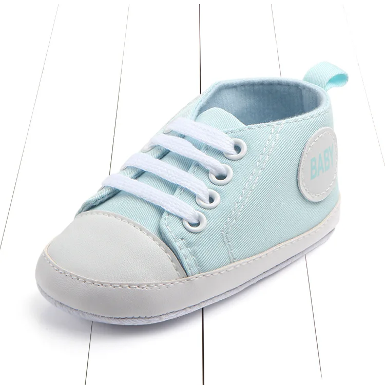 

New spring classic baby canvas shoes, As picture
