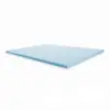 Folding Gel Infused Memory Foam Mattress topper with Removable Cover