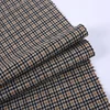 New design jacquard grid pattern coat pant men suit fabric textured for garments