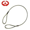 Galvanized custom wire rope steel sling rigging with ferrule