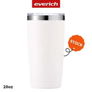 20oz/30oz Double Wall Insulated Stainless Steel Tumbler Cups With Sliding Lid Low Moq Coffee Mug Logo Printed