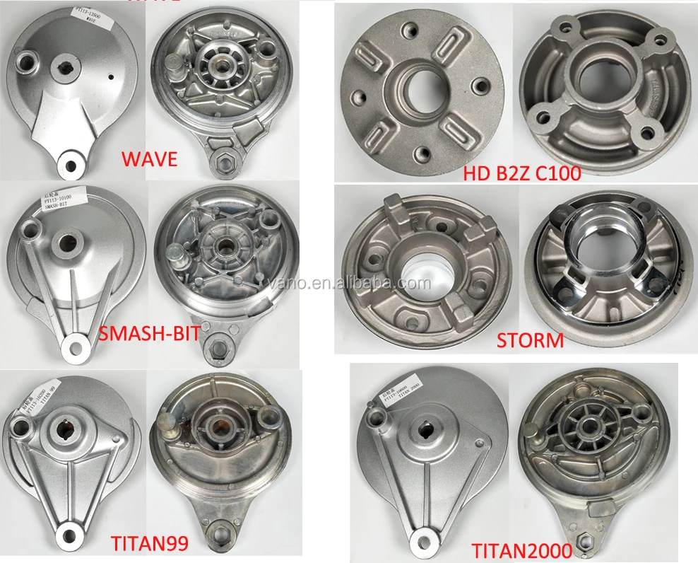 WAVE125 motorcycle clutch back rear wheel hub assembly