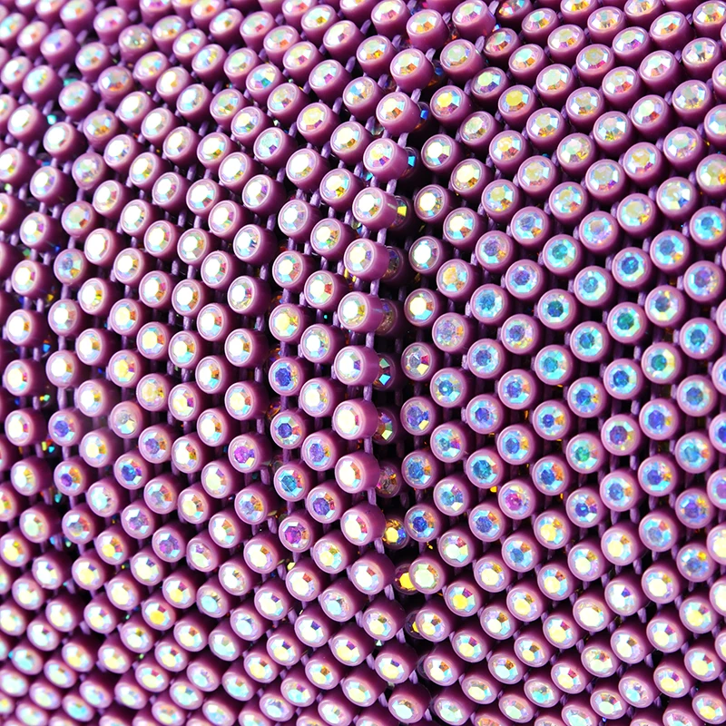 

Promotion sales plastic crystal rhinestone banding ss8 factory wholesale in stock