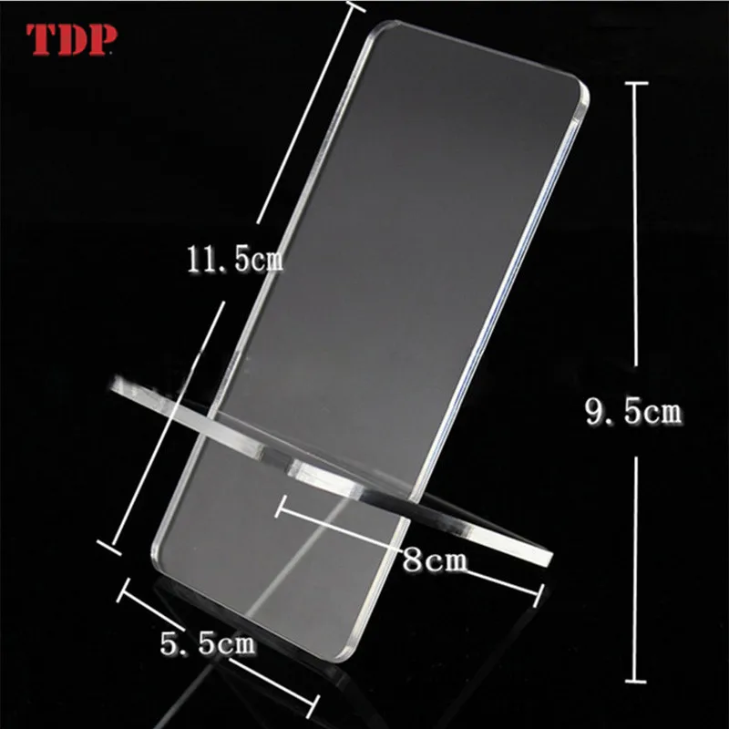 Custom Clear Acrylic Cell Phone Display Stand Acrylic Phone Electronic