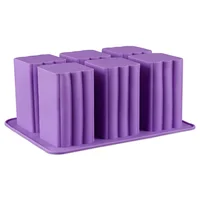 

Eco-friendly 6 Cavity big Rectangle silicone mold for soap