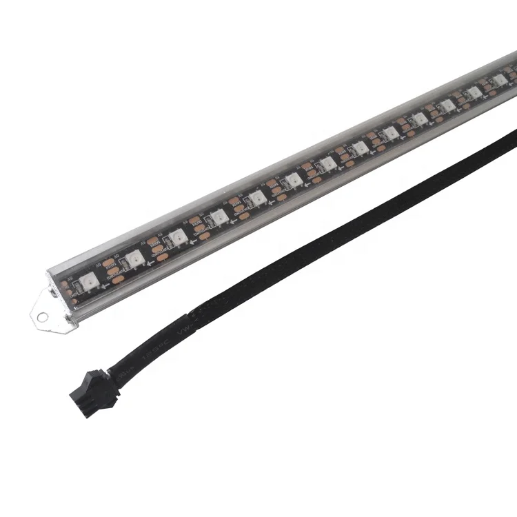 led car strip aluminum profile IP65 5V SK6812 ws2812 programmable RGB individual control pixel digital ws2812b LED strip
