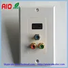 ICC Component RCA couple Audio/Video, High Definition Multimedia Interface Audio Video wall plate