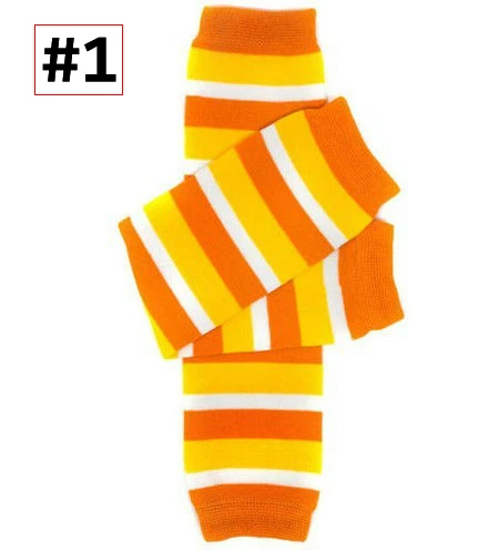 
Knee pad for Baby Striped design Leg Warmer Infant crawling knee protector 