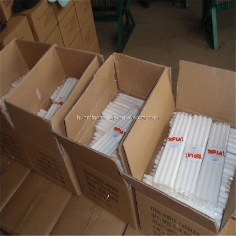 
White Household Candles Candle Factory 