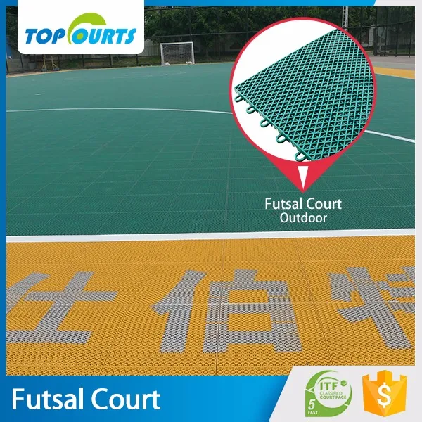10 Topcourts floor outdoor futsal court