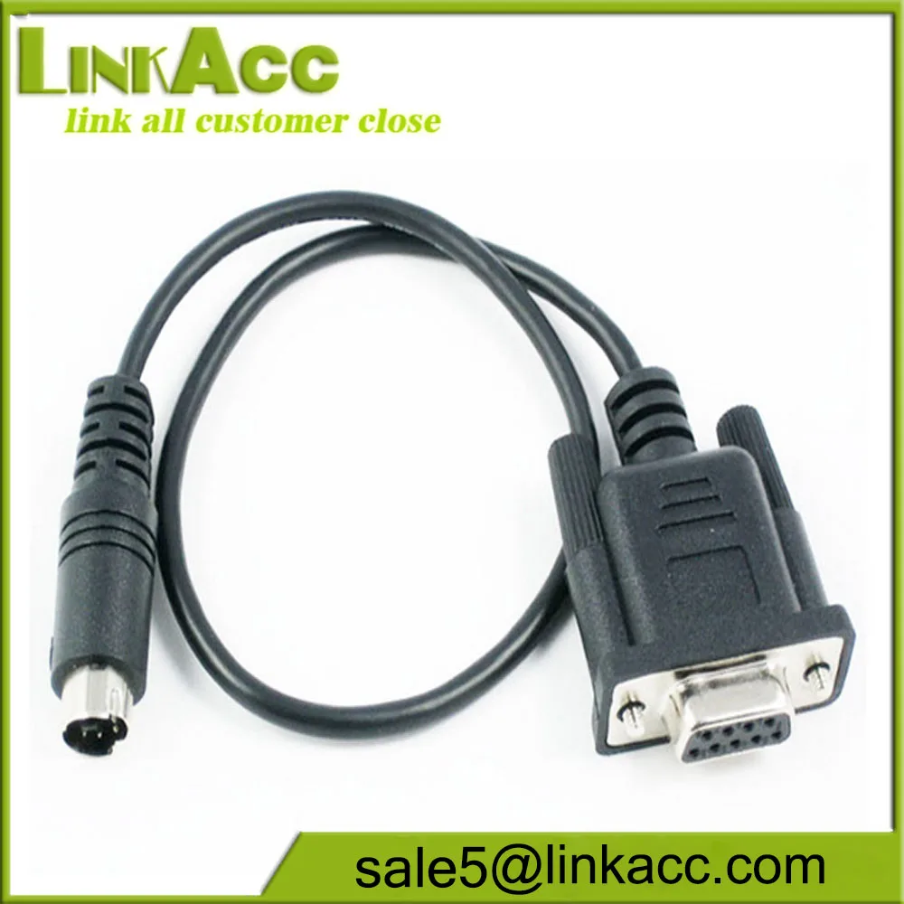 Lkcl297 5pin Mini Din To Rs232 Db9 9 Pin Female Series Cable - Buy 5pin ...