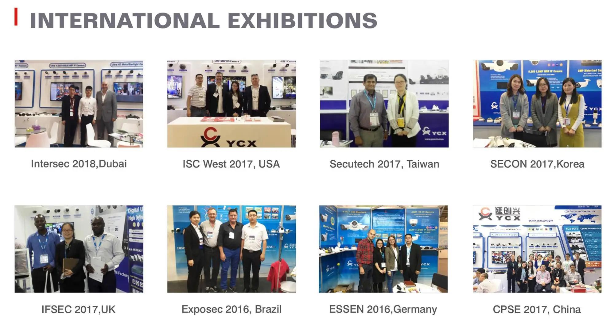 4. YCX Exhibitions show