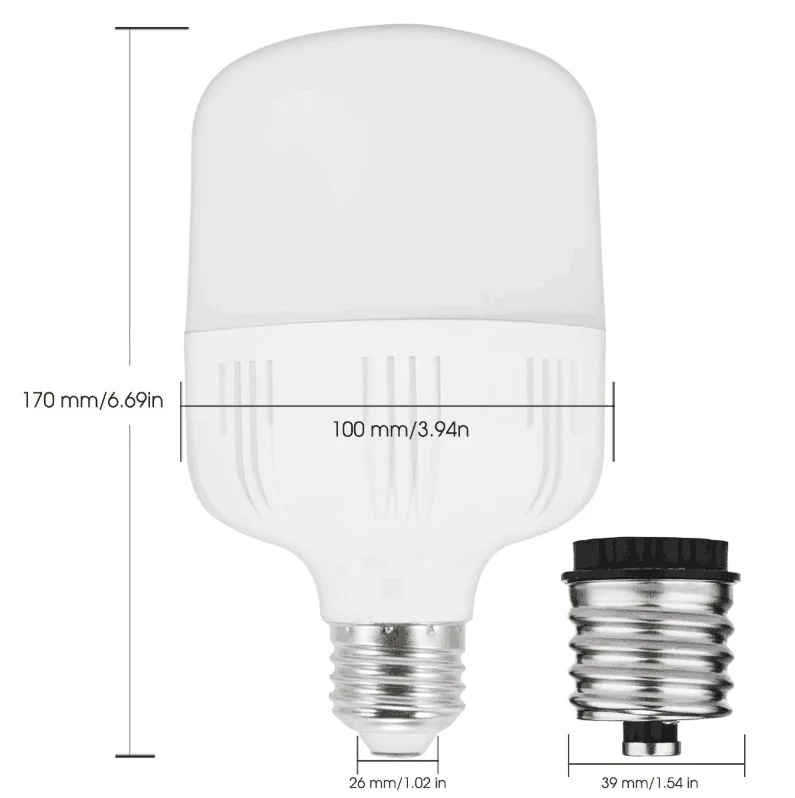 high power high lumen LED BULB T Shape T100 30w E27