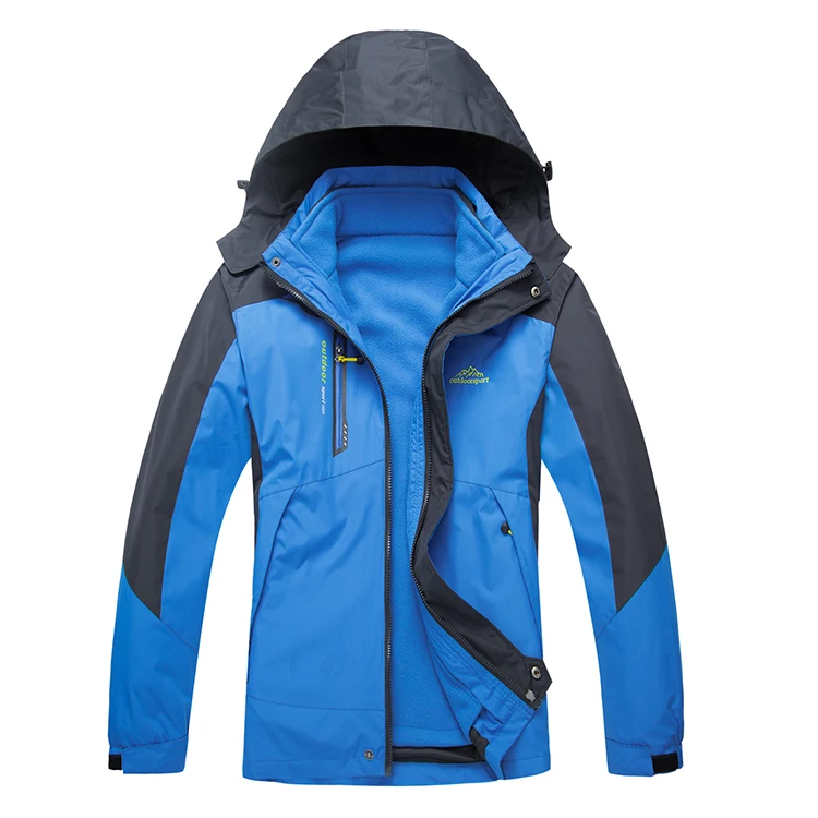 

Outdoor Two Piece Dress Windbreaker Skiing Jacket,Winter Thick Snow Jacket For Men