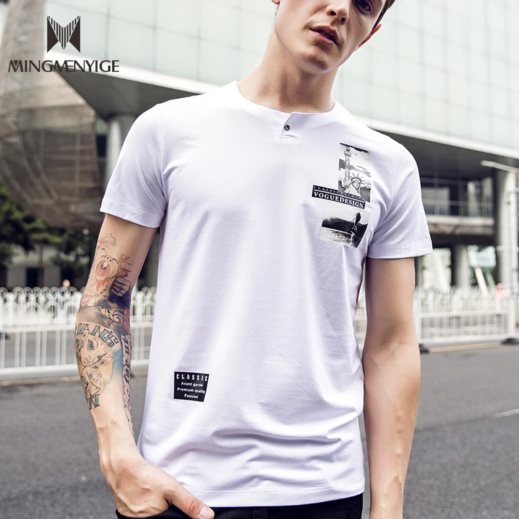 

Online shopping plain summer slim fit graphic T Shirts bulk China Manufacturer Wholesale, N/a