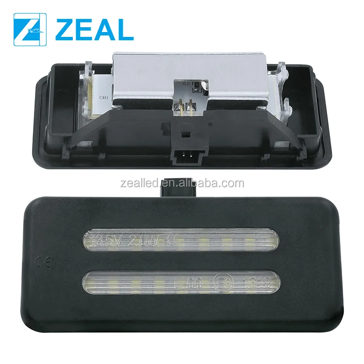 2 x Top Module 18 SMD LED Number Plate Light 135X