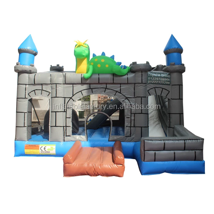 hot sale cheap inflatable water slides/huge inflatable dragon slide for kids