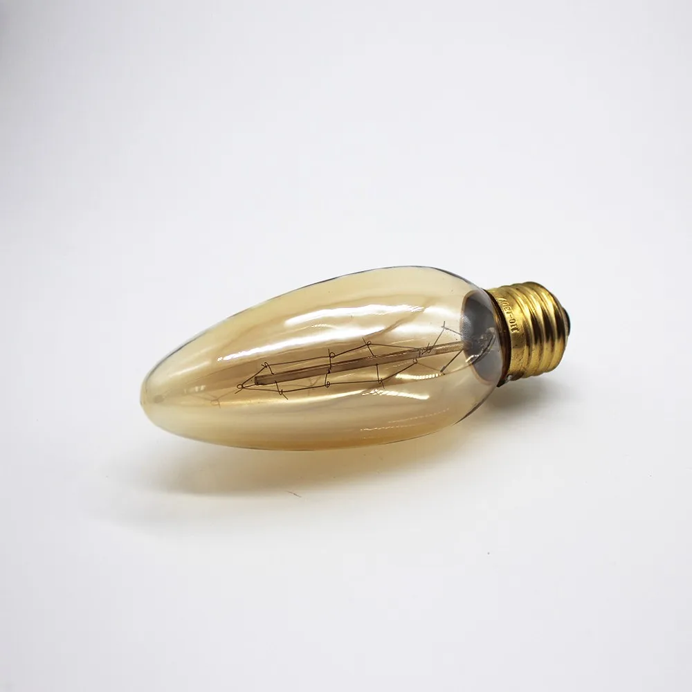 25w 40w C35 2200K 2700K E12 E24 E26 E27 decoration pendant edison vintage bulb 110-130V 220-240V