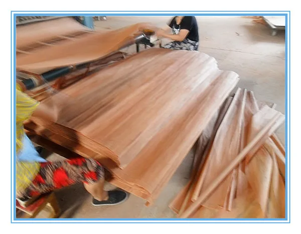 rotary cut keruing face veneer in plywood