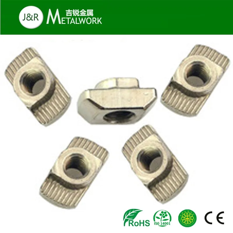 M14 M16 M18 Stainless Steel Ss304 T Shape Slotted Nut Buy Ss304