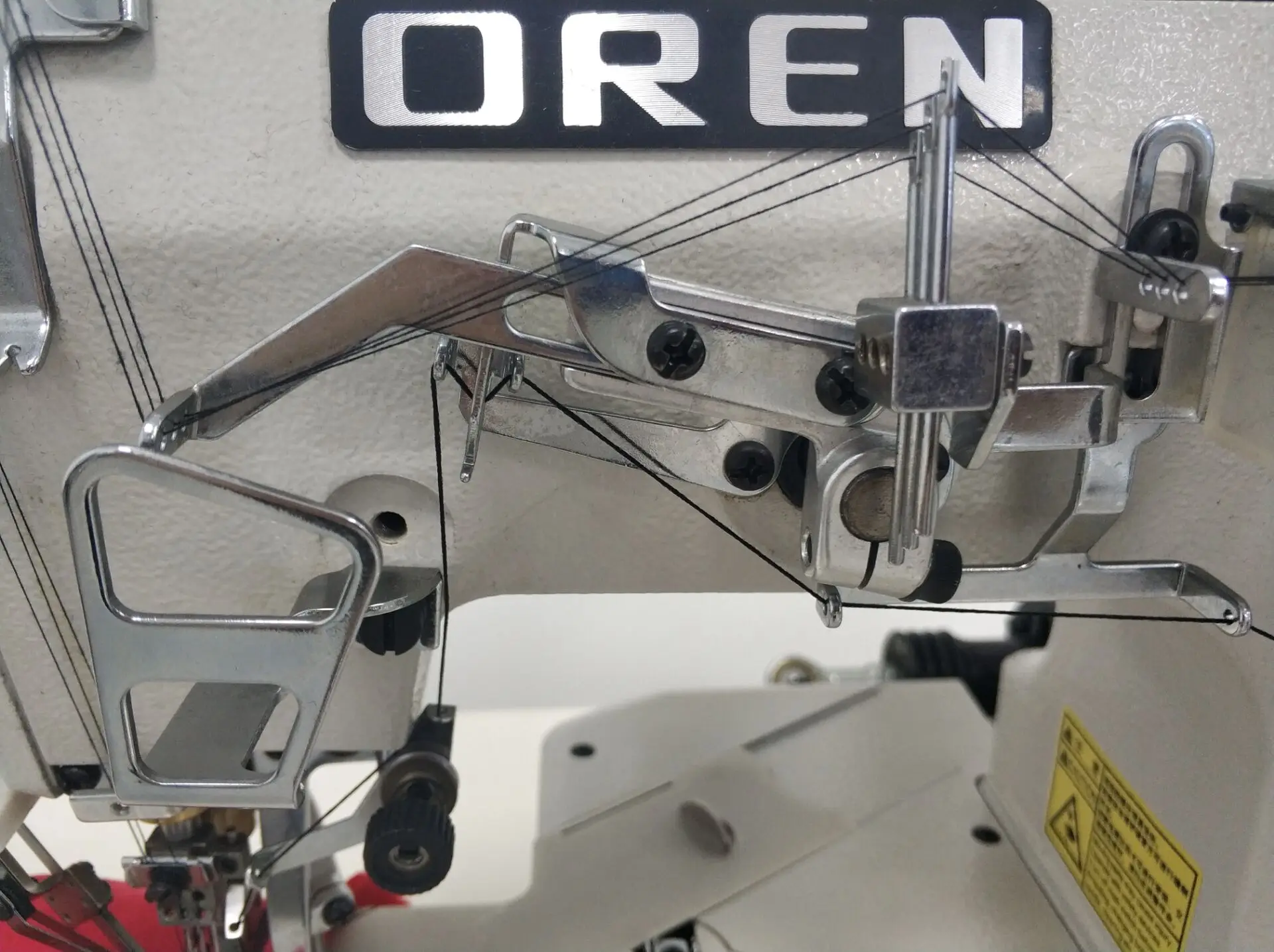 export to india Online after-sales service automatic cut line interlock sewing machine