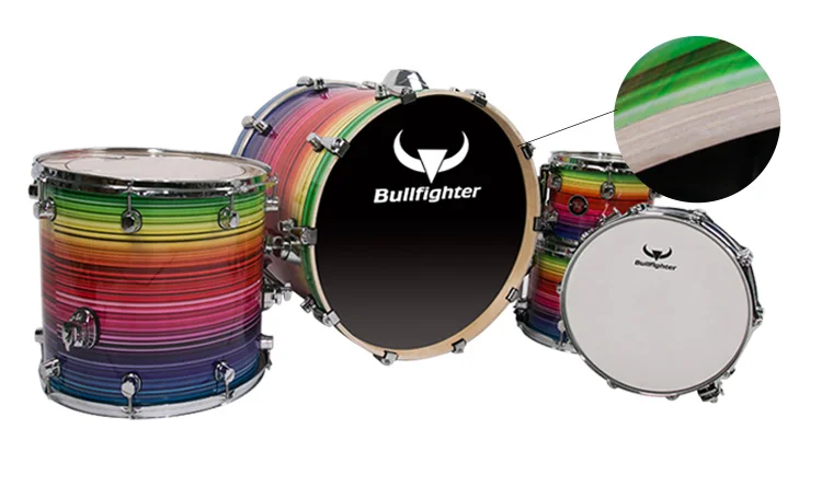 China Bullfighter Wholesale custom  professional jazz drum set electronic drum set