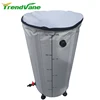 2018 hot selling collapsible heavy duty PVC water storage tank rain water barrel 25L