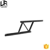 Table transformation mechanism,flush mounted folding table hinge
