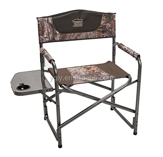 timber ridge folding chair with side table