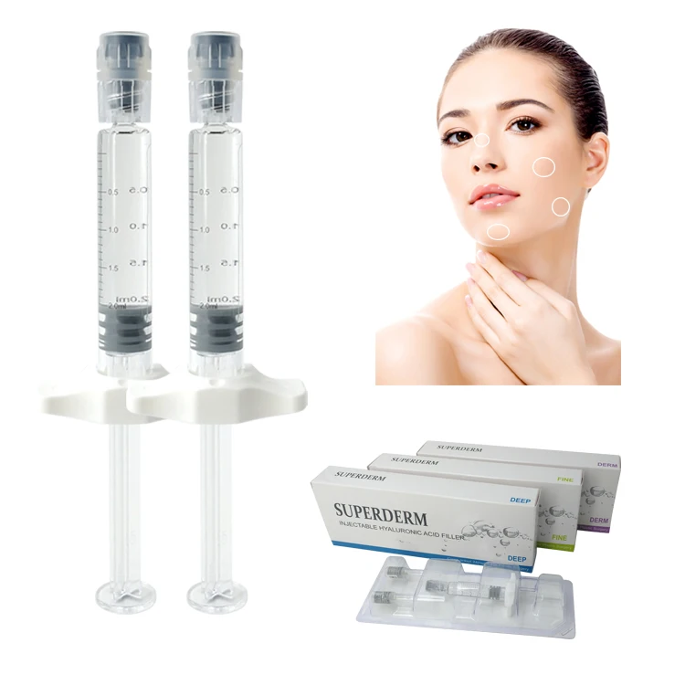 
Superderm Deep lines injection Facial wrinkles Hyaluronic Acid Filler 