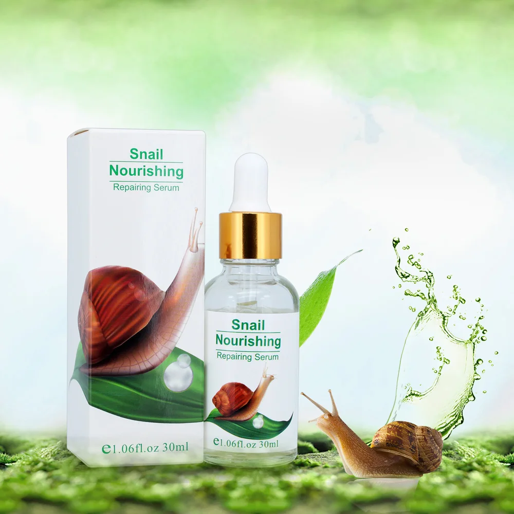 Private Label Pure Face Serum Snail Secretion Filtrate Repair Essence Snail Serum Buy Snail