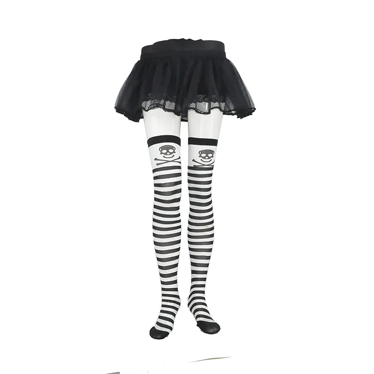 Cheap Red Striped Sexy Knee High Socks Girls Opaque Stockings - Buy Red ...
