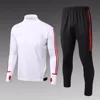 Custom soccer training wear long sleeve jacket and long pants sets