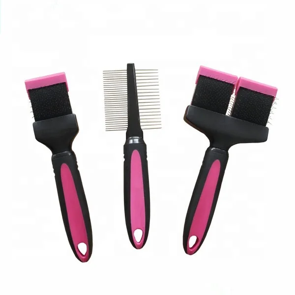 
Pet Cleaning Slicker Brush Removes Tangles, De Sheds, Best Cat and Dog Grooming Brush for All Pet Sizes and Hair Types 