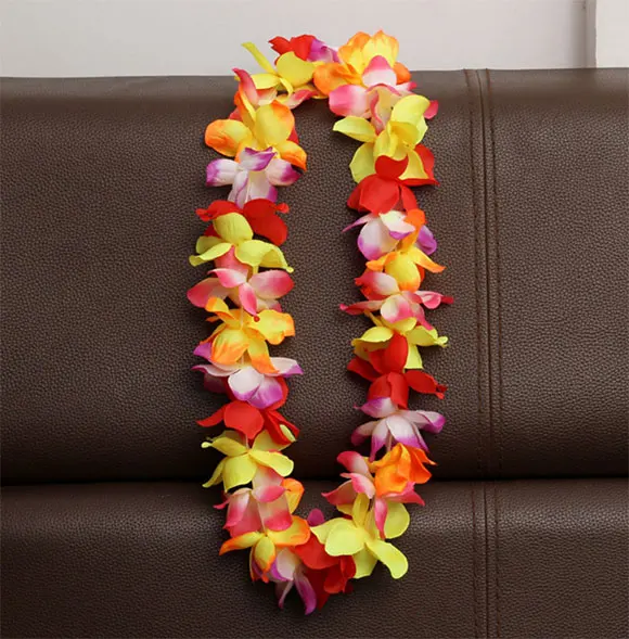 Colorful Hawaii Garland Lei And Hawaiian Flower Lei Garland For Party ...