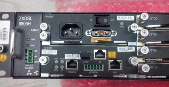 ZTE 24 Ports ADSL2 VDSL2 Mini IP Dslam Equipment ZXDSL 9806H