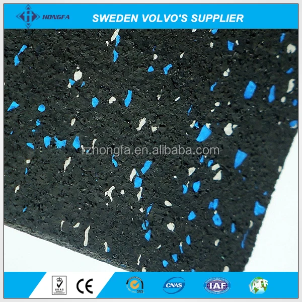 goma para piso Precio de fábrica de Baldosas De Goma Noiseproof-Piso de