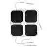 Portable tens unit snap massage electrode gel pad for pain relief