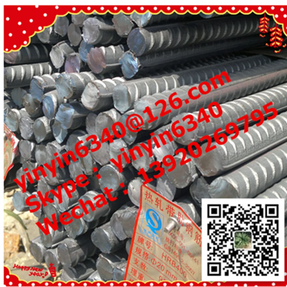 Construction Steel Building Material Deformed Steel Bar Hot Rolled