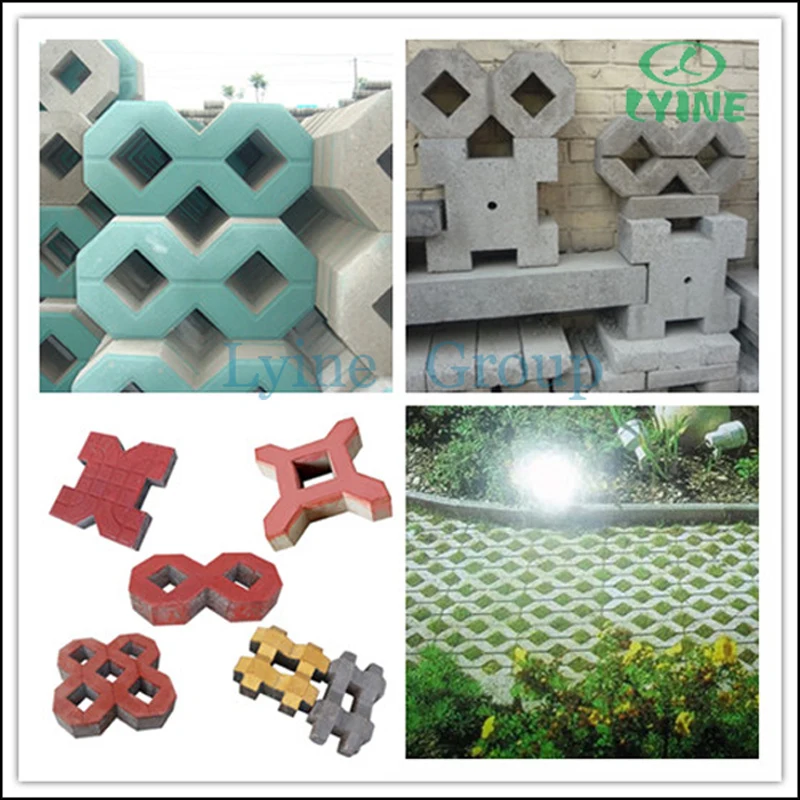 Plastic Paving Walking Concrete Block Molds,Molds Of Colorful Garden