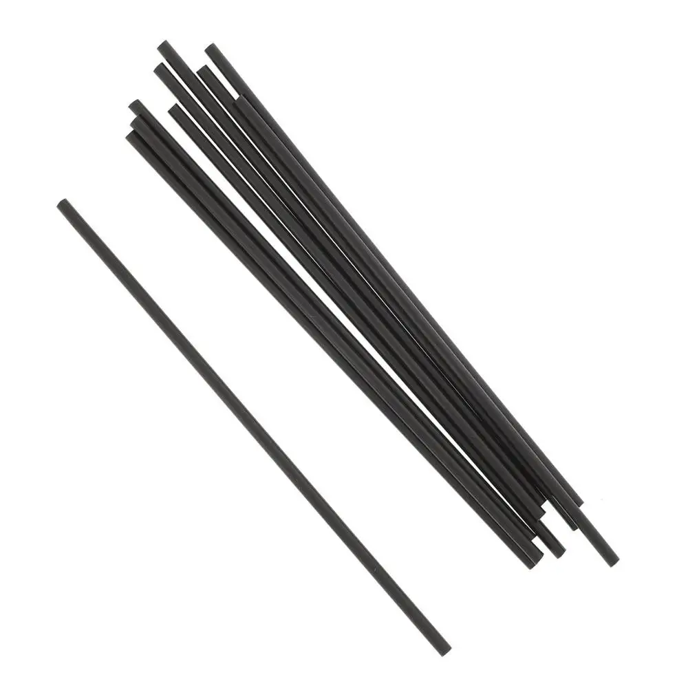 

Black cornstarch Biodegradable, 100% Compostable PLA Straws, Pms color