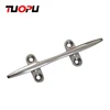 China supplier casting stainless steel sailboat deck cleat for marine