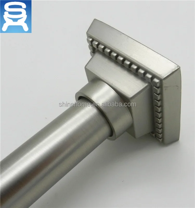 
Bathroom Accessory Iron Curved Shower Curtain Rod 